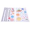 Wall Stickers PVC Material SelfAdhesive Spaceship Cartoon Wall Sticker for Home Living Room