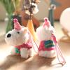 Cute Cute West Highland Puppy Pendant Plush Toy Doll Bag Hanging Keychain Rag Doll Doll Doll