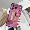 Чехол для телефона Funda для Apple iPhone 17 Pro Max Air 11 XR XS MAX 12 14 13 15 Pro 7 8 16 Цветок Имя Буква C D