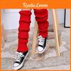 Роскошные Толстые Длинные Снежные Вязаные Гетры Выше Колена Женские Дышащие Акриловые Зимние Носки