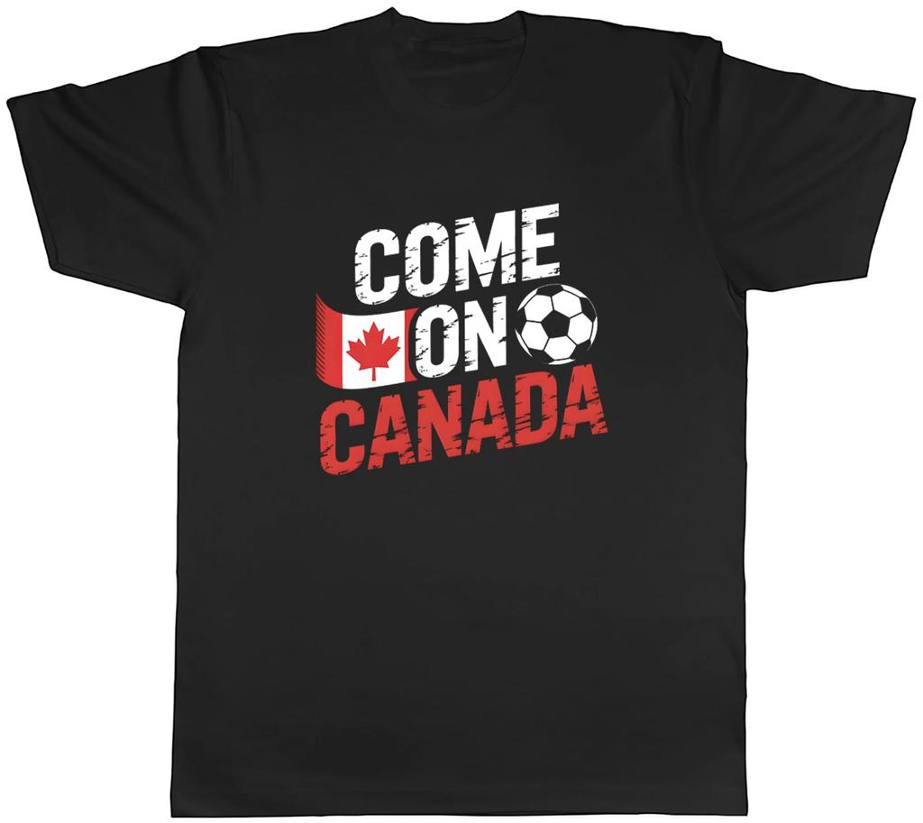 Come on Canada Supporter Football Fan Mens T-Shirt Tee Gift Top