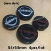 54/63 мм Новый стиль 4 шт. Колпачки ступицы колеса для Nissan Almera Nismo Sylphy Sentra Versa Altima Rogue Tiida GTR Xterra Qashqai