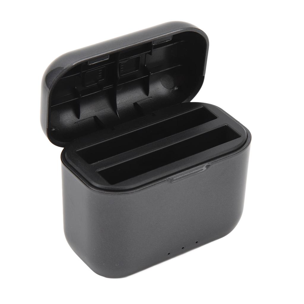 AX11 Battery Charging Hub Fast Quick Charging Station Portable 2 Channel Type C Cable Storage Carrying Case Box with