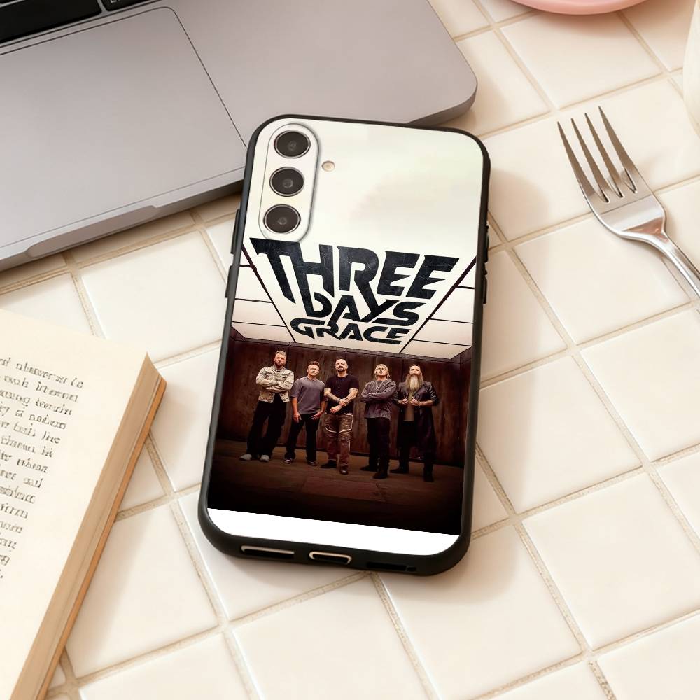 Чехол для телефона T-Three Days G-Grace для Samsung Galaxy A73, A72, A71, A70, A53, A52, A51, Других, Мягкий Черный Корпус