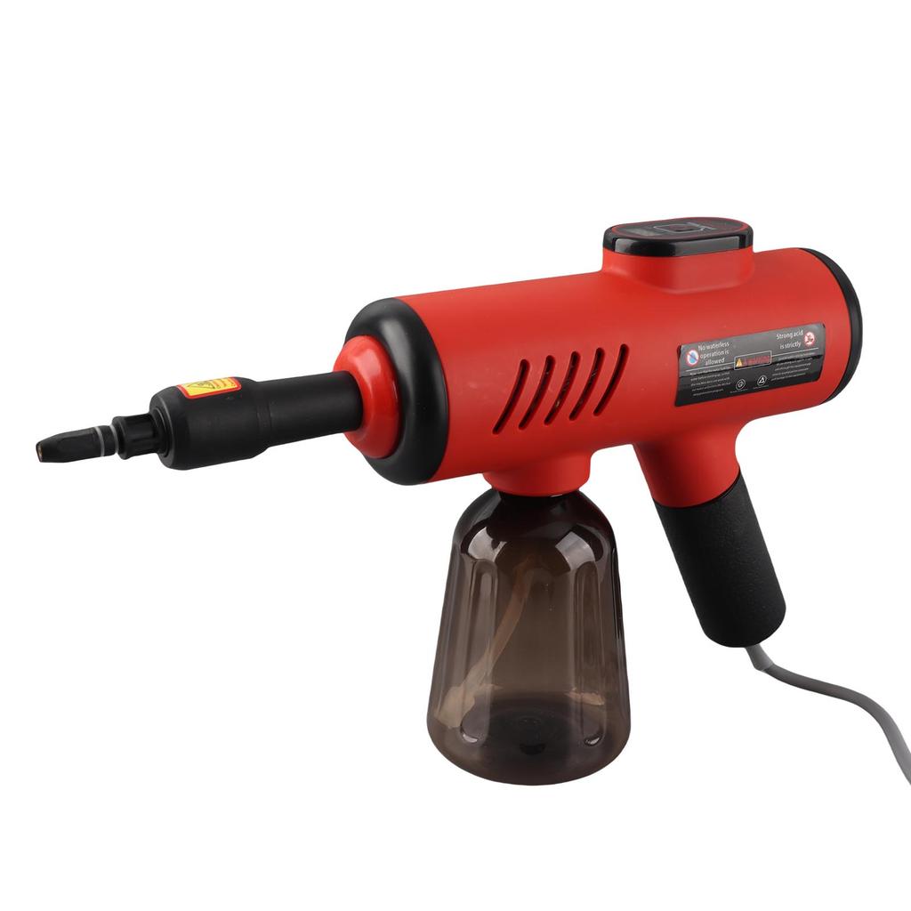 Handheld Steam Cleaner 1200W, Portable Multi Purpose High Pressure Steamer with 3 Temperature Settings, Digital Display