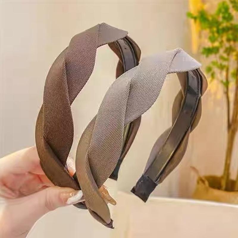 Elegant Simple Twist Headband for women Retro Suitable for daily wear, including washing up hair band girl Hair hoop