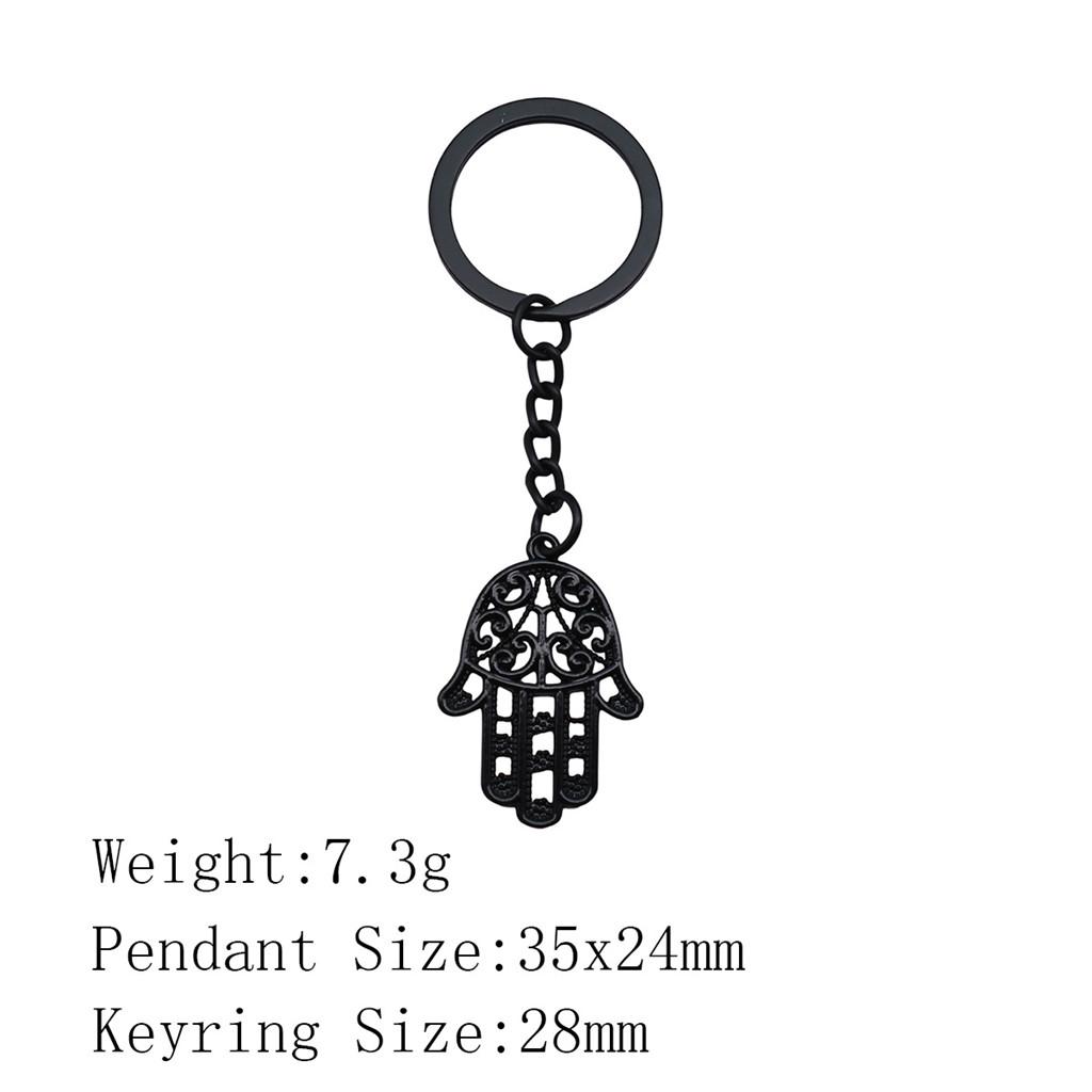 Брелок для ключей в виде сумки «Обратно в школу» с изображением руки Хамсы и глаза Гора, украшения для дома, крутой брелок