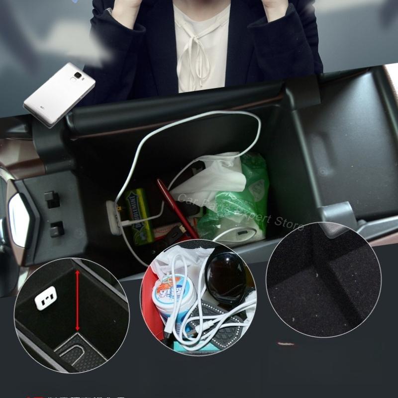 Center Console Armrest Organizer Case for NIO ET7 -2024 Armrest Storage Box Car Interior Stowing Tidying Modified Accessorie