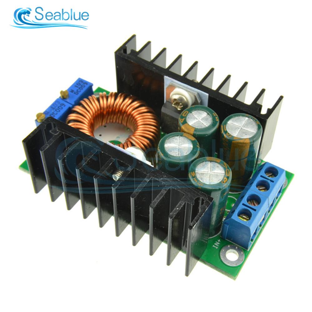 DC/CC Регулируемый 0.2-9A 300W понижающий преобразователь постоянного тока 5-40 В до 1.2-35 В Модуль питания Светодиодный драйвер для Arduino