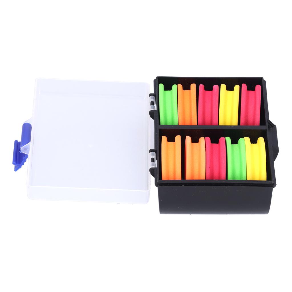 10 шт. Рыболовная намоточная доска, пенопластовые шпули для хранения лески, инструмент, смешанный цвет, рыболовные аксессуары