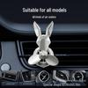 Geometric Rabbit Car Air Freshener Ornament for Air Conditioning Vent