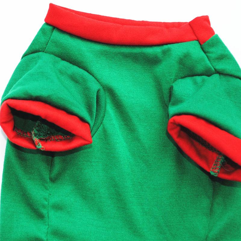 Christmas Pet Clothing Cotton Dog Clothes For Small Medium Dogs Vest Shirt New Year