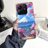 Японская вишня Гора Фудзи Мягкий чехол для телефона для Xiaomi Redmi Note 15 14 14S 13 12 Pro Plus 12S 11 11S 11E 10 10S 11T 5G Fundas Co