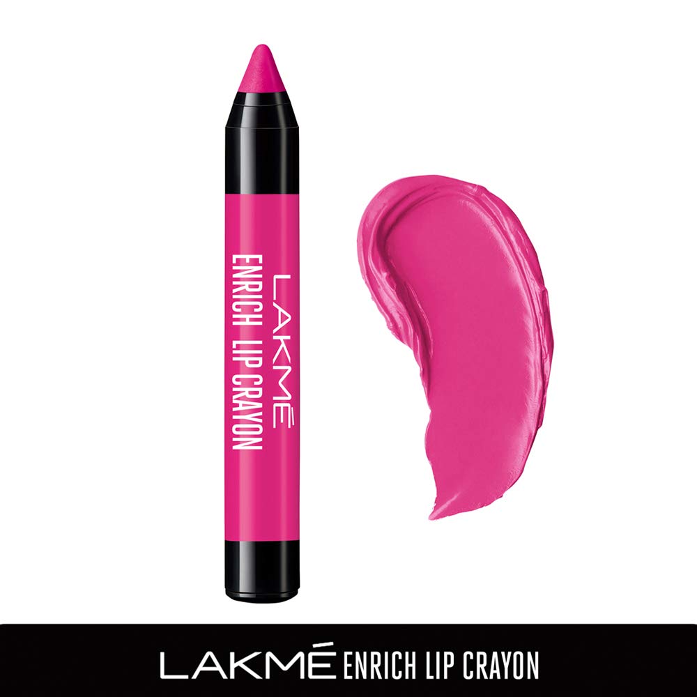 Lip Pencil Pink Explosion (2.2 G), Enrich Lip Crayon Pink Burst, Lakme