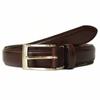 ATELIER CODEL Genuine Leather Business Tochigi Leather Men's Belt, (Dark Brown)