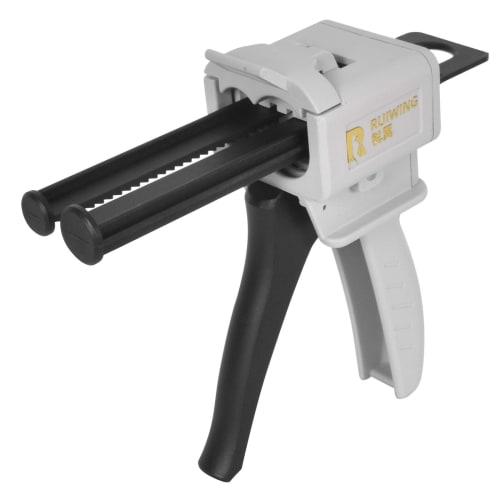 Dispenser Gun for Epoxy Resin Cartridges, 50ML Dispensing Gun Kit, AB Epoxy Adhesive Gun Mixing Universal 1:1/2:1 Adhesive Application Handle Tool, Im