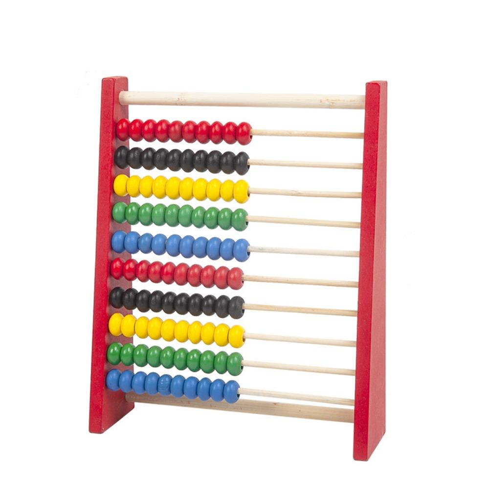 Hobbies Preschool Learning Toy Wooden Abacus Calculation Bead Intelligence Development Counting