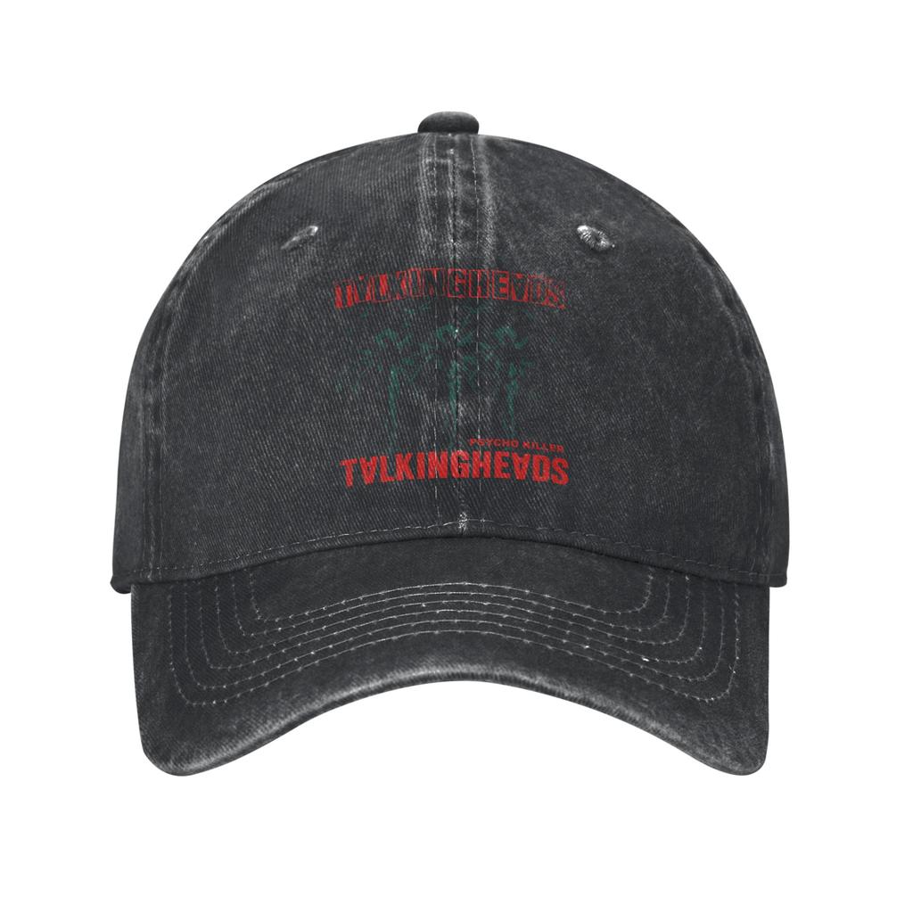 Talking Heads Washed Baseball Cap y2k Cute Sun Trucker Hat Summer UnisexTeens Outdoor Gym Baseball Caps