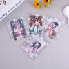 50 Pcs Idol Card Sleeves Sweet Ballet Bow Holder For Photo Postcards Top Load Films Photocard Game Cards Protector Card Cover