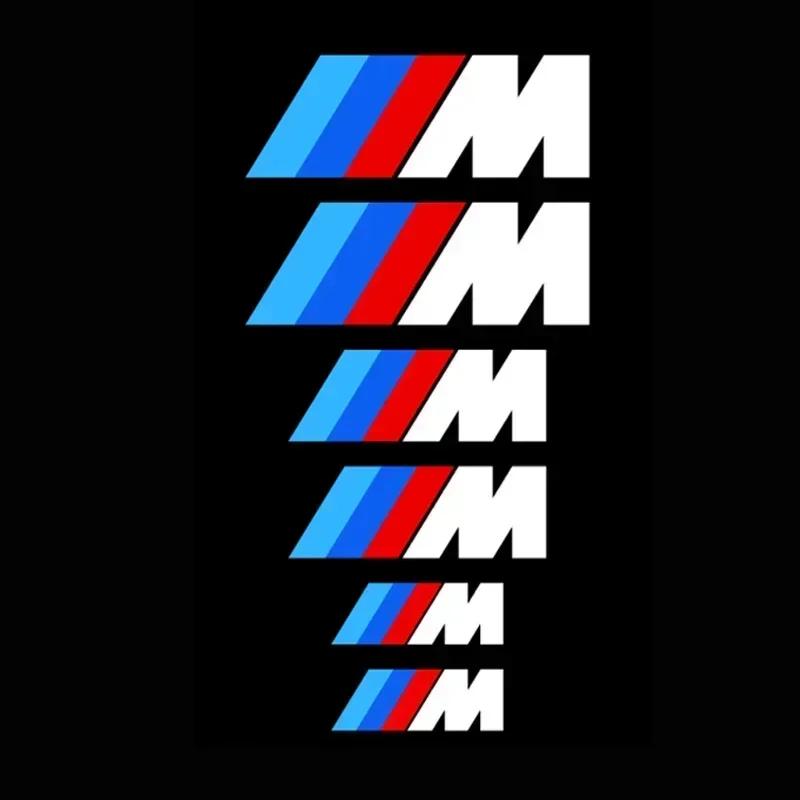 XLNZP1 New Hot For BMW 6pcs car brake caliper sticker car decoration sticker decal For BMW M3 M5 M6 X1 X3 X5 E34 E39 E36 E60 E90 E46 Ca