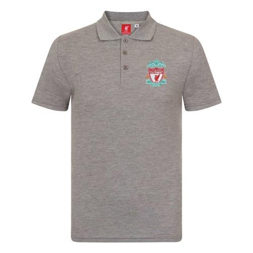 Liverpool FC Mens Crest Polo Shirt