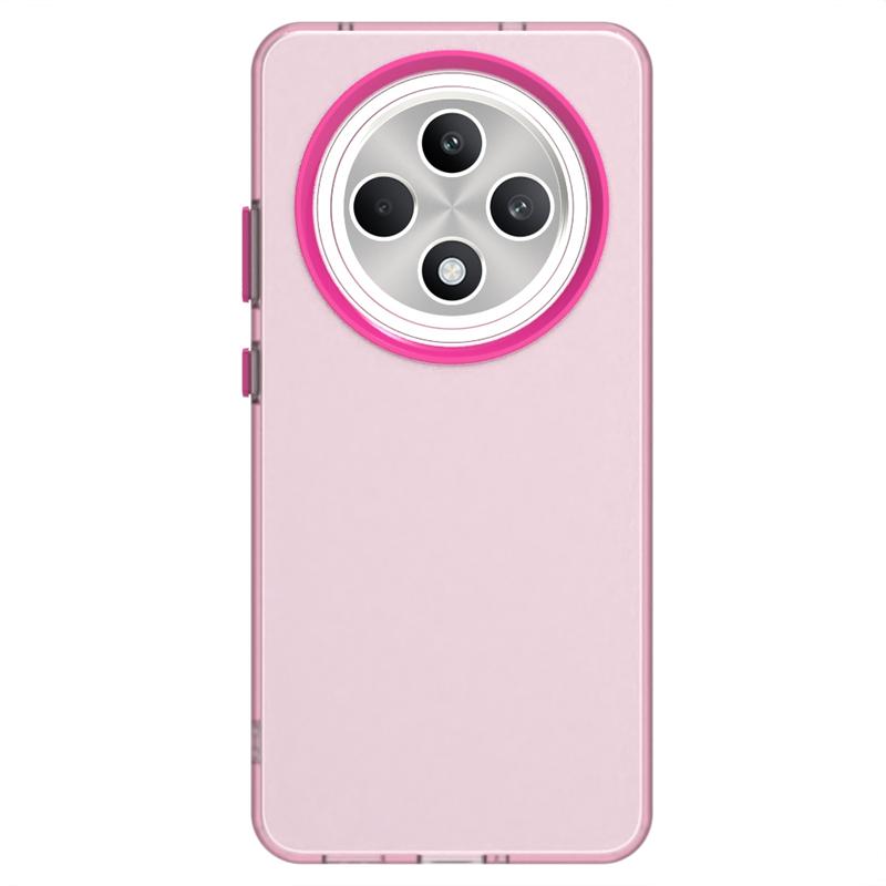 Противоударный чехол для телефона конфетного цвета для Oppo Reno12 FS Матовый прозрачный чехол для Oppo Reno 12 FS Чехол для Oppo Reno 12 FS Чехол для Oppo Reno 12 FS