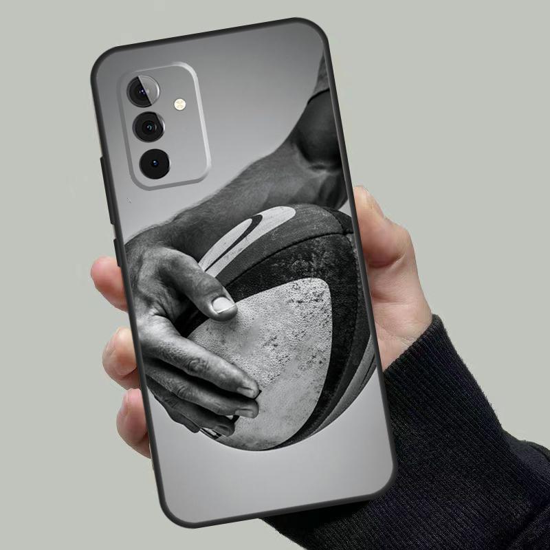 Rugby Ball Case For Samsung Galaxy A53 A33 A23 A13 A52 A32 A22 A12 A51 A71 A14 A24 A34 A54 A52S Coque