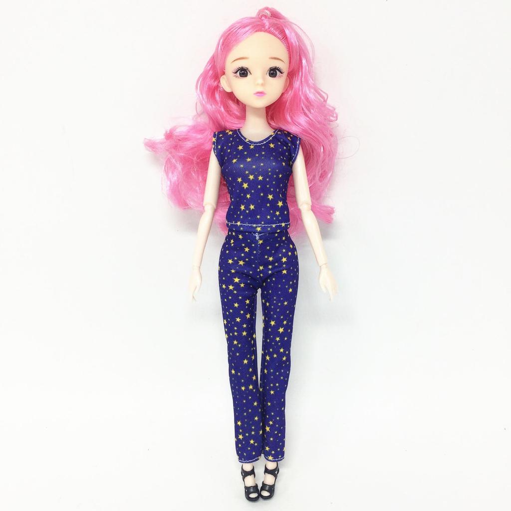 Набор модных кукол: 6 аксессуаров, 2 наряда, юбка, брюки, шорты