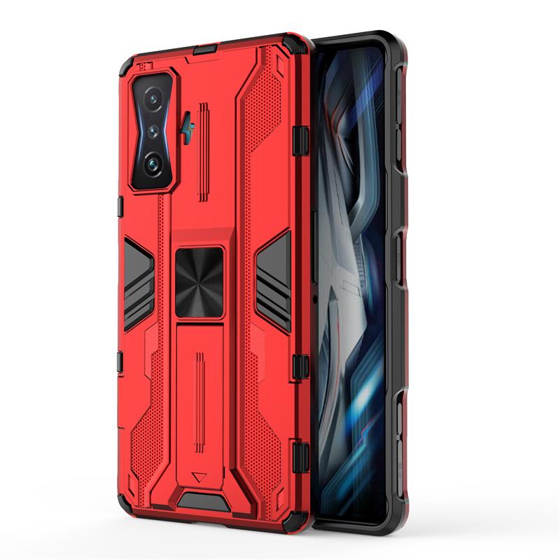 Для Xiaomi POCO F4 GT Чехол Автомобильный Магнитный Держатель Подставка Armor Funda Для Poco Poko Pocco Little F4GT F 4 GT 5G Силиконовый Бампер Чехол