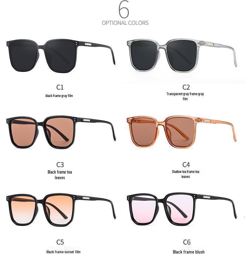 Большие квадратные солнцезащитные очки с градиентом заката для женщин – Премиальная защита от солнца с румяно-розовым оттенком