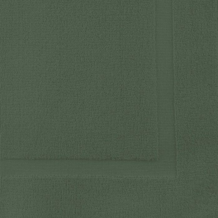 Хлопковый коврик для ванной 800 г/м2 50x80 см LAGUNE хаки, от Soleil d'ocre