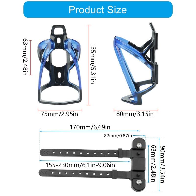 Light Weight Mountain Bike Bottles Cage Bicycles Drink Mount Rack Cyclings Bottles Holder Water Bottles Bracket