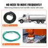VEVOR Fuel Transfer Pump, 12V DC 16 GPM 1/4 HP, Gasoline Extractor Pump with Automatic Nozzle, Discharge Hose & Suction Pipe for Gasoline, Diesel