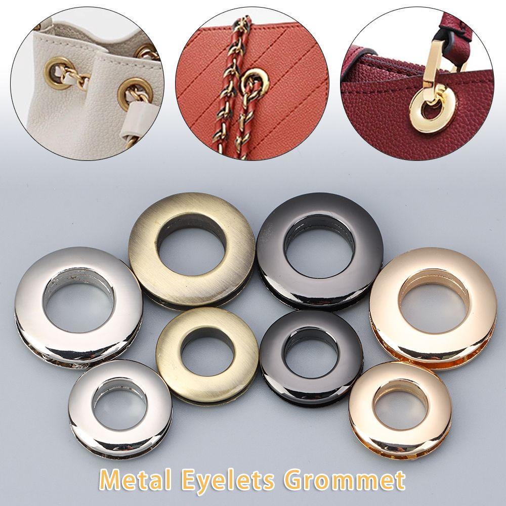 Luggage Hardware With Screws Alloy Grommets Metal Eyelets Alloy Hole Eyelet Button Handbag Buckle