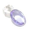 Alexandrite Quartz Gemstone Handmade 925 Sterling Silver Pendant 1.85" z9R30