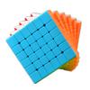 Qiyi 4x4 5x5 6x6 7x7 профессиональный Speedcube черный и наклейка QiYi 7x7x7 6x6x6 Magic Cube Speed Puzzle для детей подарок для детей