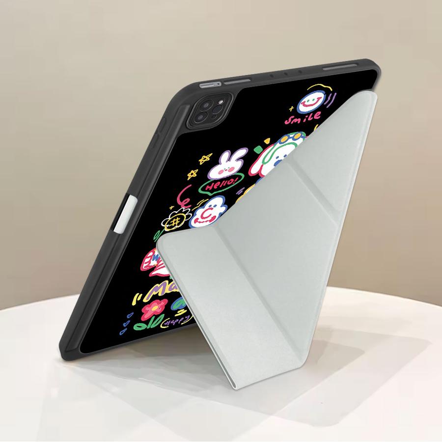 Чехол для планшета для iPad Mini 6 7 Pro 11-го 10-го 9-го 8-го 7-го 12,9 дюйма Pro 2025 Air 4 5 M3 M2 1 2 M4 11 дюймов Держатель Чехол Милая Собака