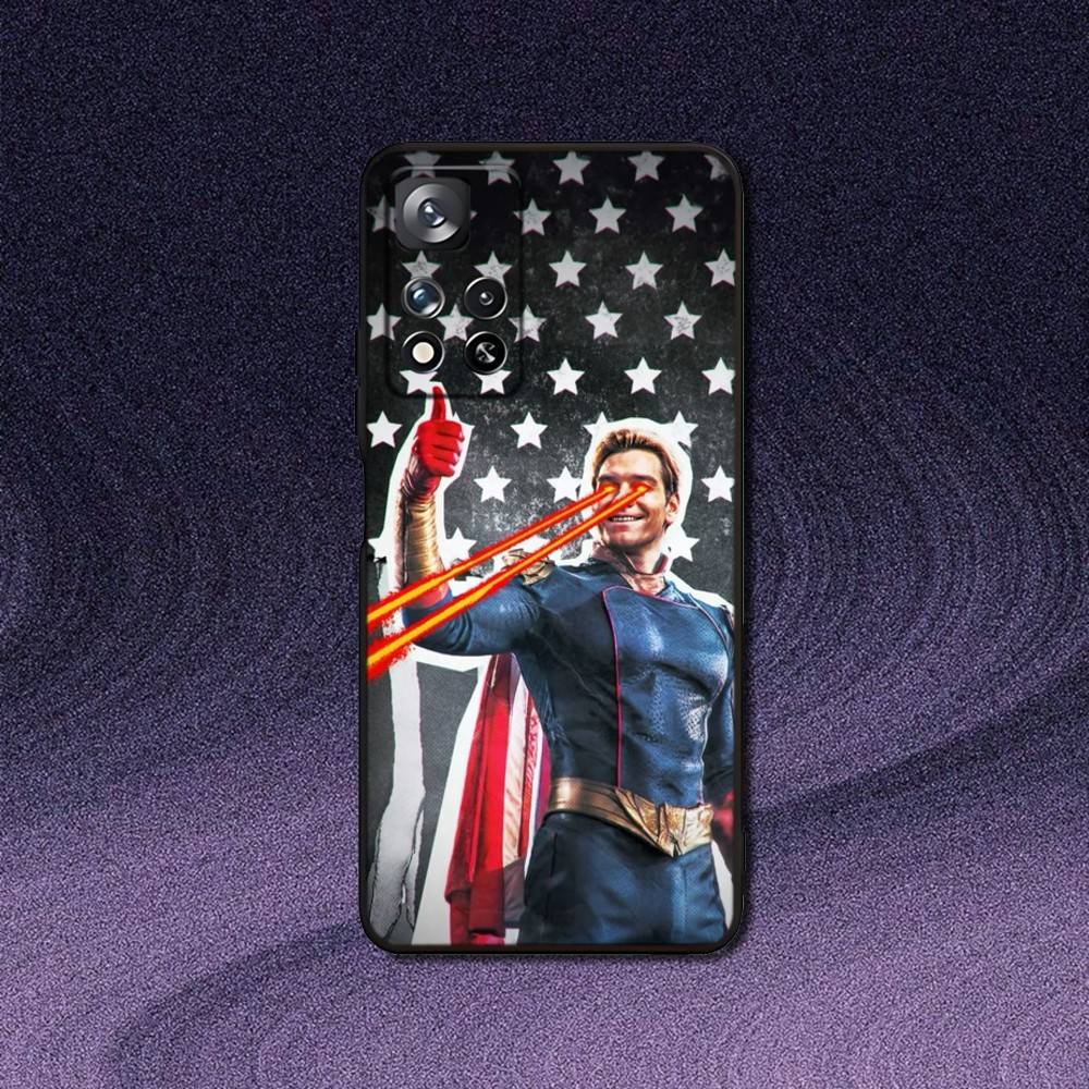 Чехол для телефона B-Boys H-Homelander для Samsung S10, S21, FE, S21, Note 20, S26, S25, S24, S23, Ultra, S9, S22, Plus Мягкий Черный