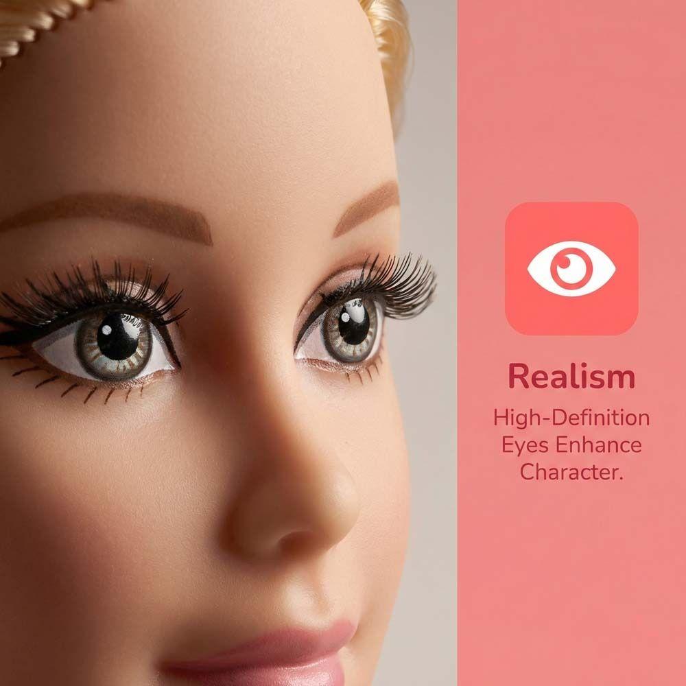 Кудрявая Супермодель Нюдовая Кукла Темная Кожа DIY Одевалка Игрушка Фигурка Тело Подарок для Детей