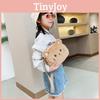 Cat Cartoon Fashion Children Shoulder Crossbody Bag With Soft Plush Gift Kids