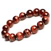 [OSHARE JP] Red Tiger Eye Bracelet for Love, Money, Career, and Gambling, Amulet, Power Stone, Natural Stone (14mm)