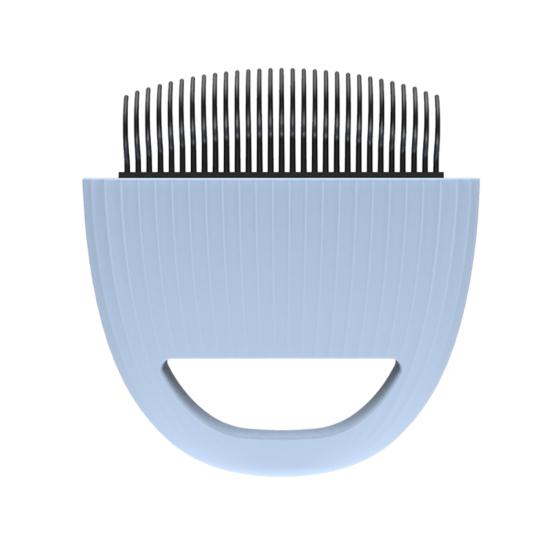 Cat Grooming Brush Easily Clean Ergonomics Handle Comfortable Cat Massage Comb Short