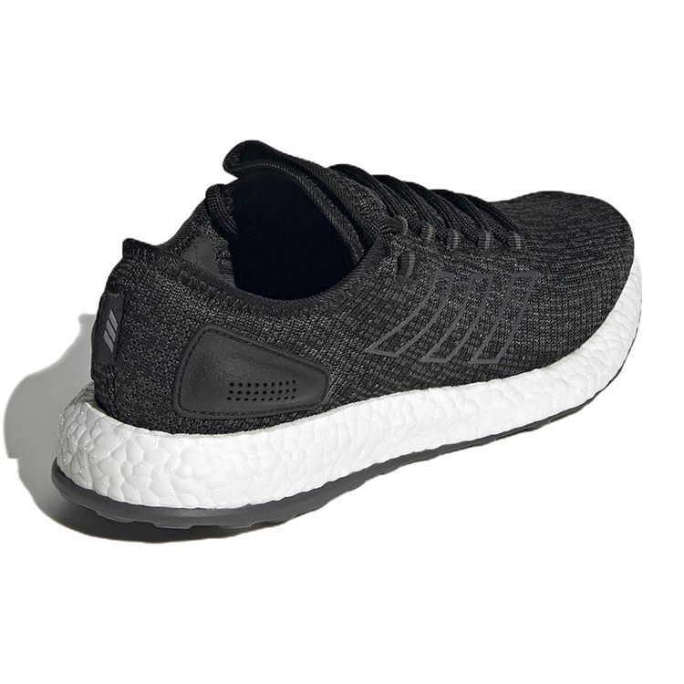 Adidas Кроссовки унисекс PureBoost Black White Core-Black Dgh-Solid-Grey Grey-Four HP2622
