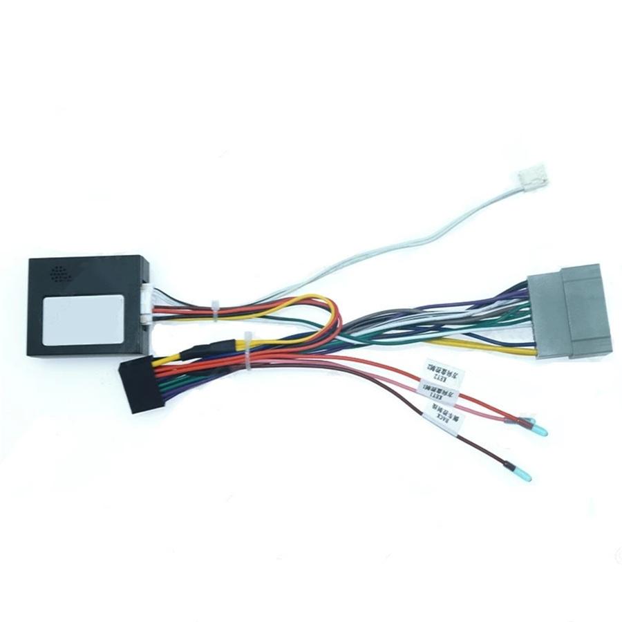 For Jeep Compass Grand Cherokee WK Stereo 16-Pin Power Wiring Harness Connector