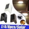 Solar Deck Lights Outdoor Solar Step Lights Waterproof Led Solar Lights for Outdoor Stairs Step Fence Yard Patio and Pathway