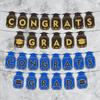 Congrats Grad Graduation Honeycomb Ornament Celebrate GRAD Theme Decor  Party Favors