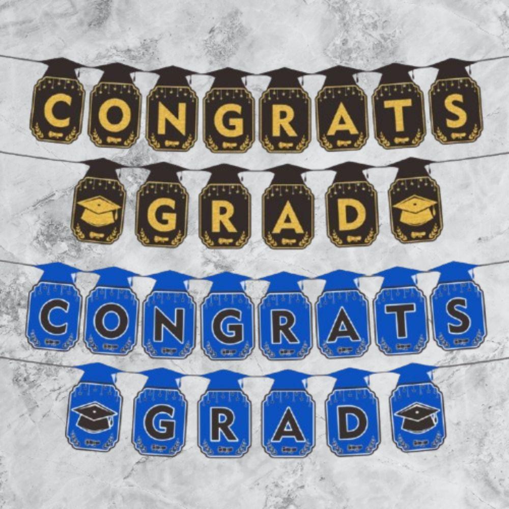 Congrats Grad Graduation Honeycomb Ornament Celebrate GRAD Theme Decor  Party Favors