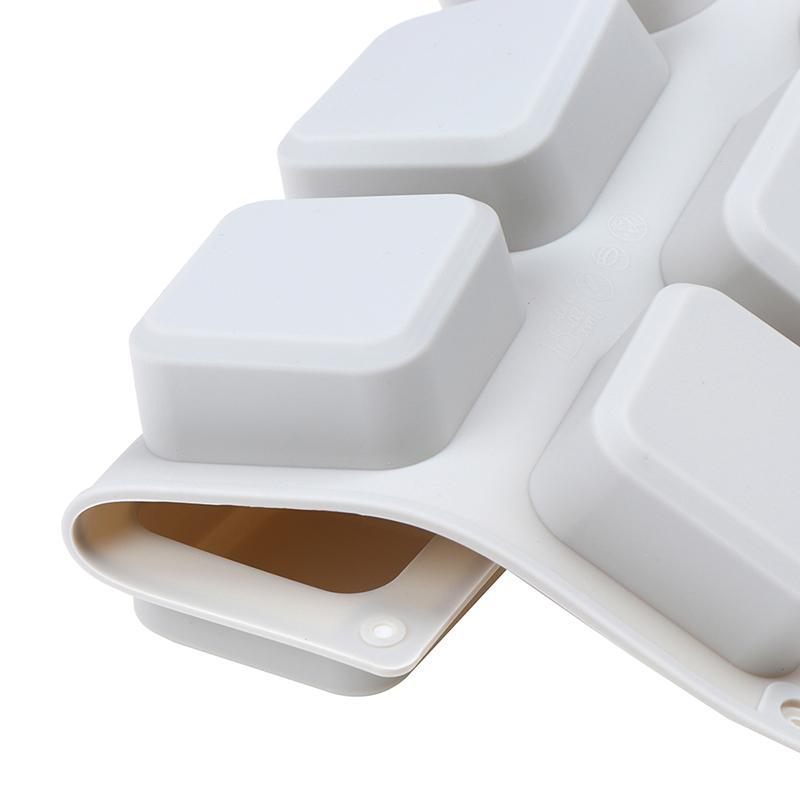 9-ти полостные квадратные силиконовые формы для мыла мыловарение своими руками мыловарение шоколадная форма