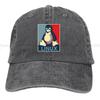 Бейсболка с пингвином-туксидо Унисекс Кепки Унисекс Защита козырька Snapback Кепки для системы Linux