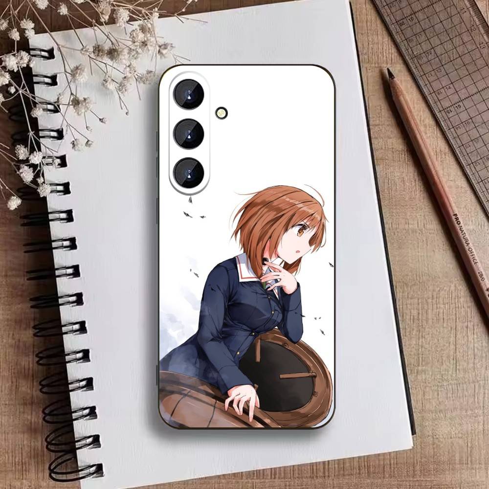 G-GIRLS U-Und P-PANZER Чехол для телефона Samsung Galaxy A73,21,22,32,71,53,52,51,80,5G Мягкий черный чехол